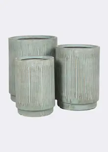 Oxide Stripe Outdoor Pot 45cm
