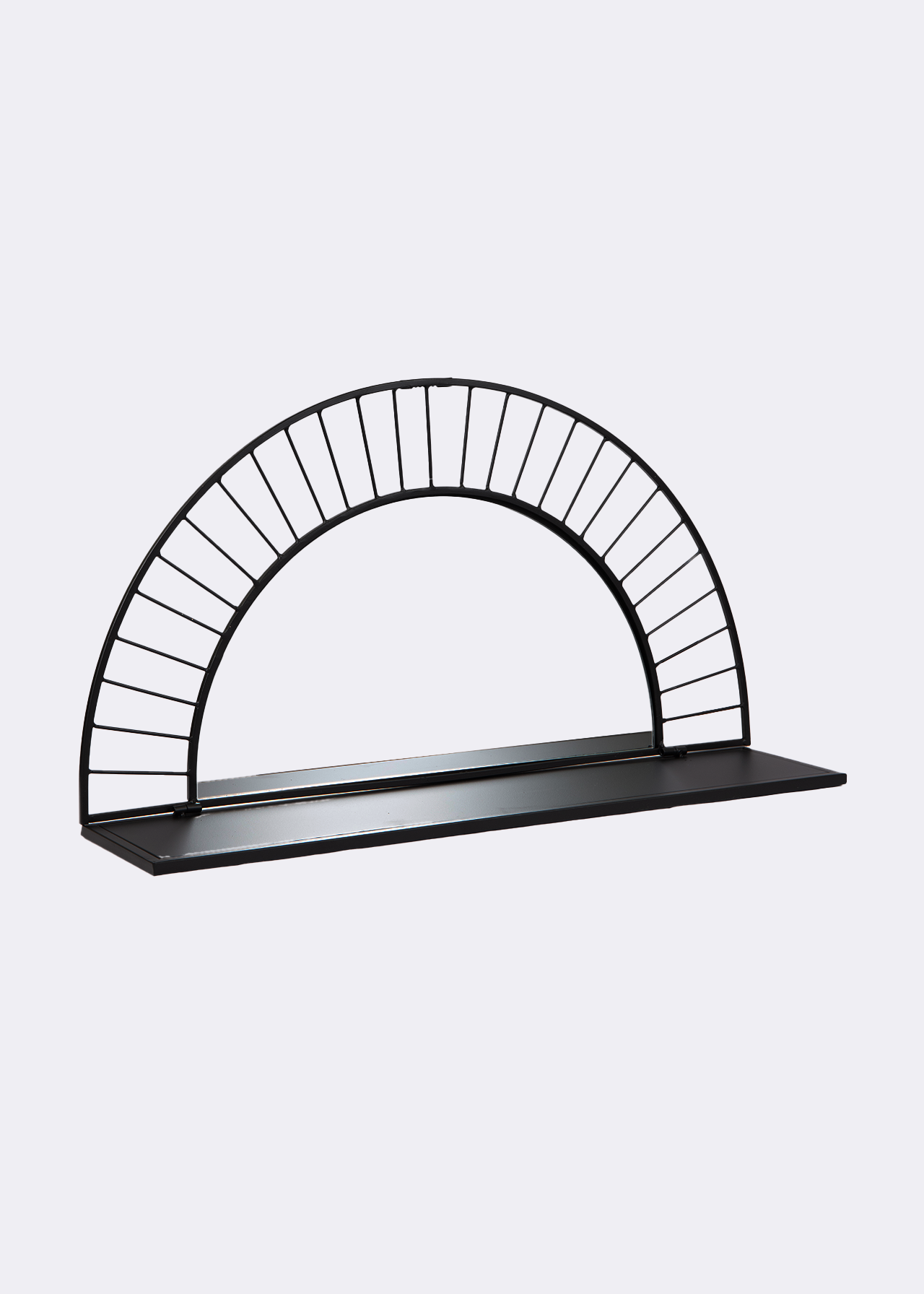 Metal Mirror Shelf