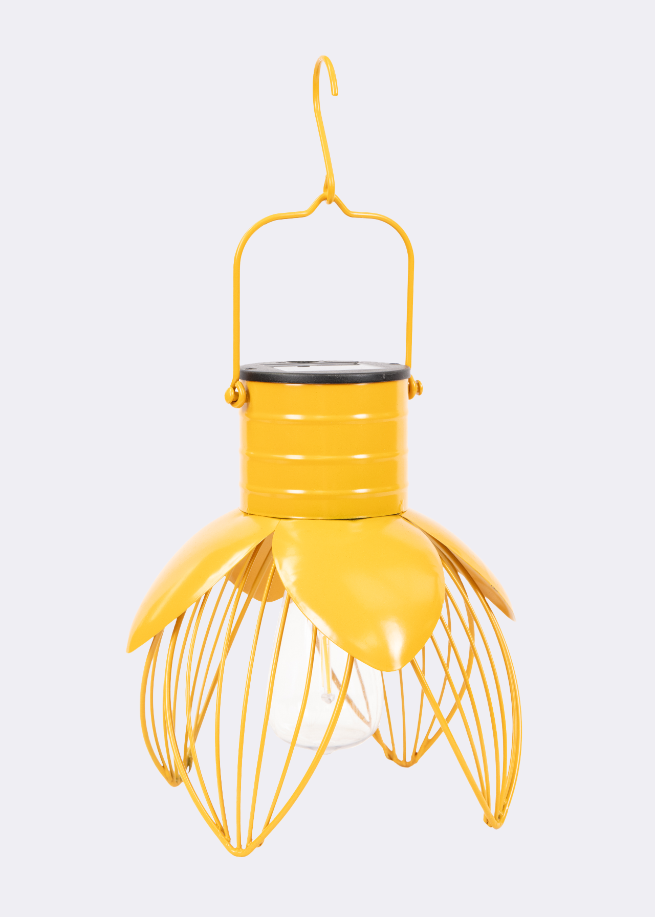 Yellow Flower Solar Lantern