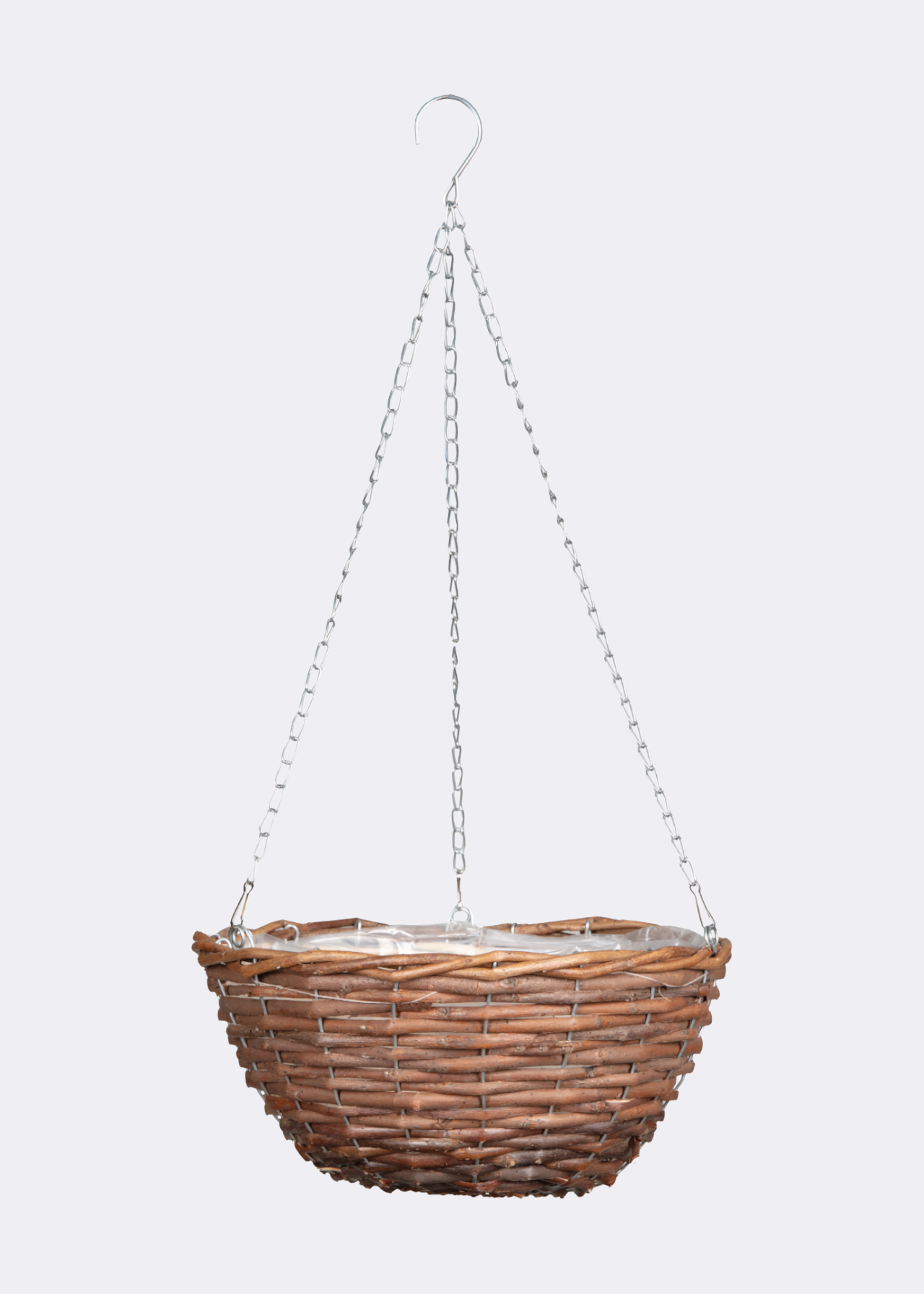 Natural Willow Hanging Basket 30cm