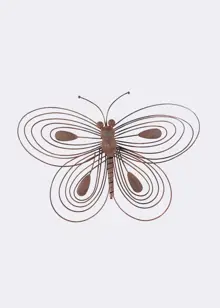 Rustic Butterfly Wall Art