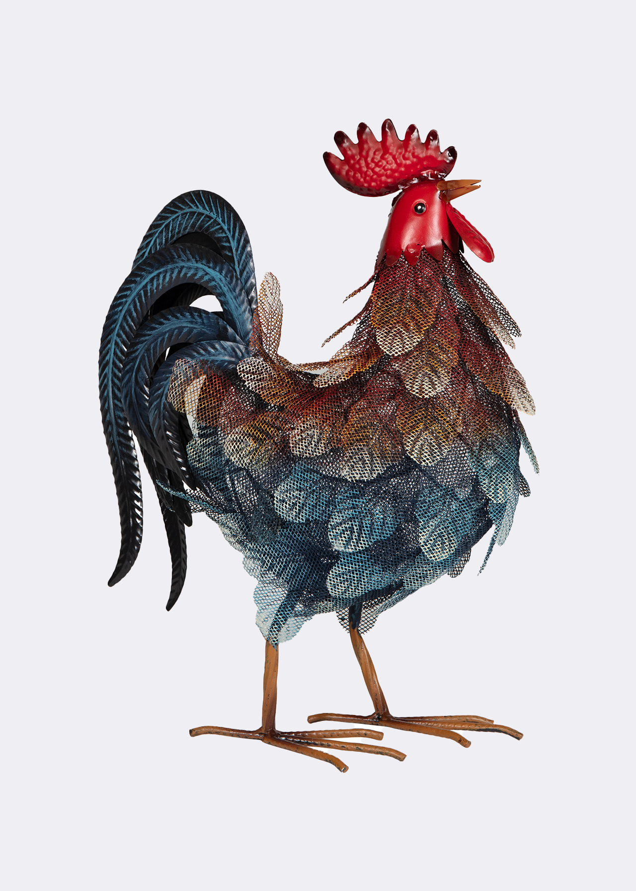 Metal Rooster Decoration