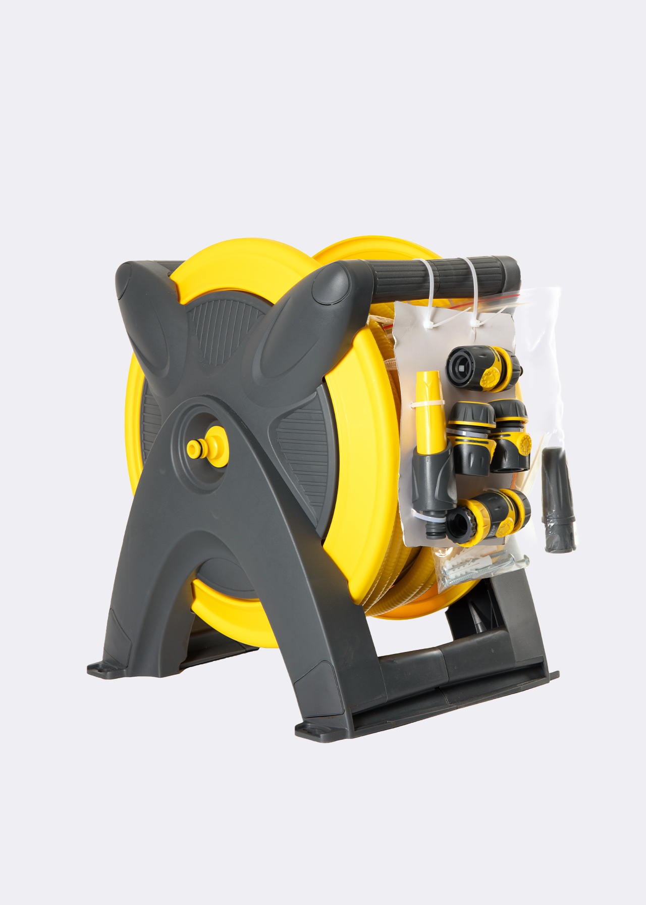 Dobbies Essential Hose Reel Set with 20m Hose Dobbies Garden Centres