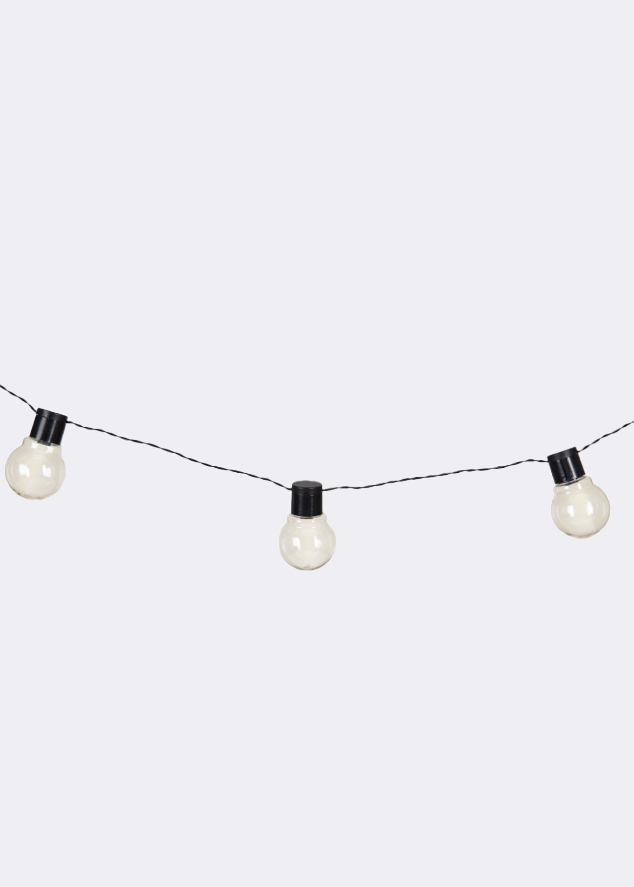 Solar Bulb Warm White String Lights Dobbies Garden Centres