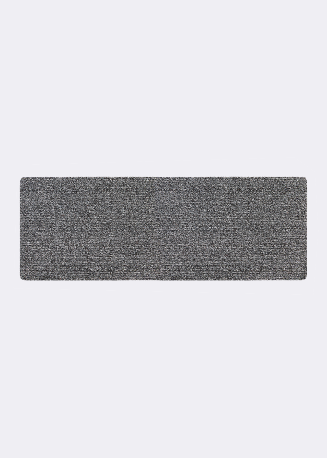 Dobbies Cotton Charcoal Indoor Runner 50x150cm