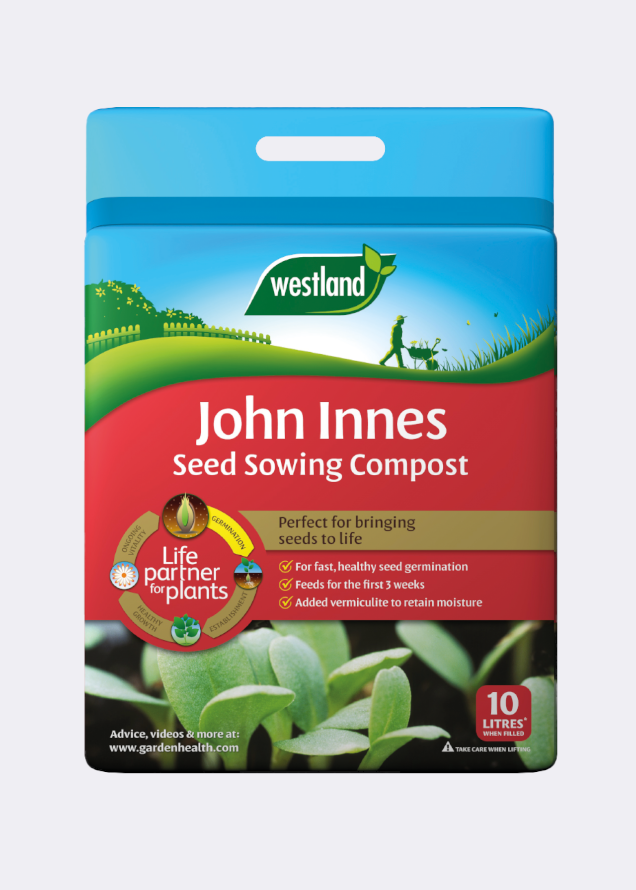10L Westland John Innes Peat Free Seed Sowing Compost