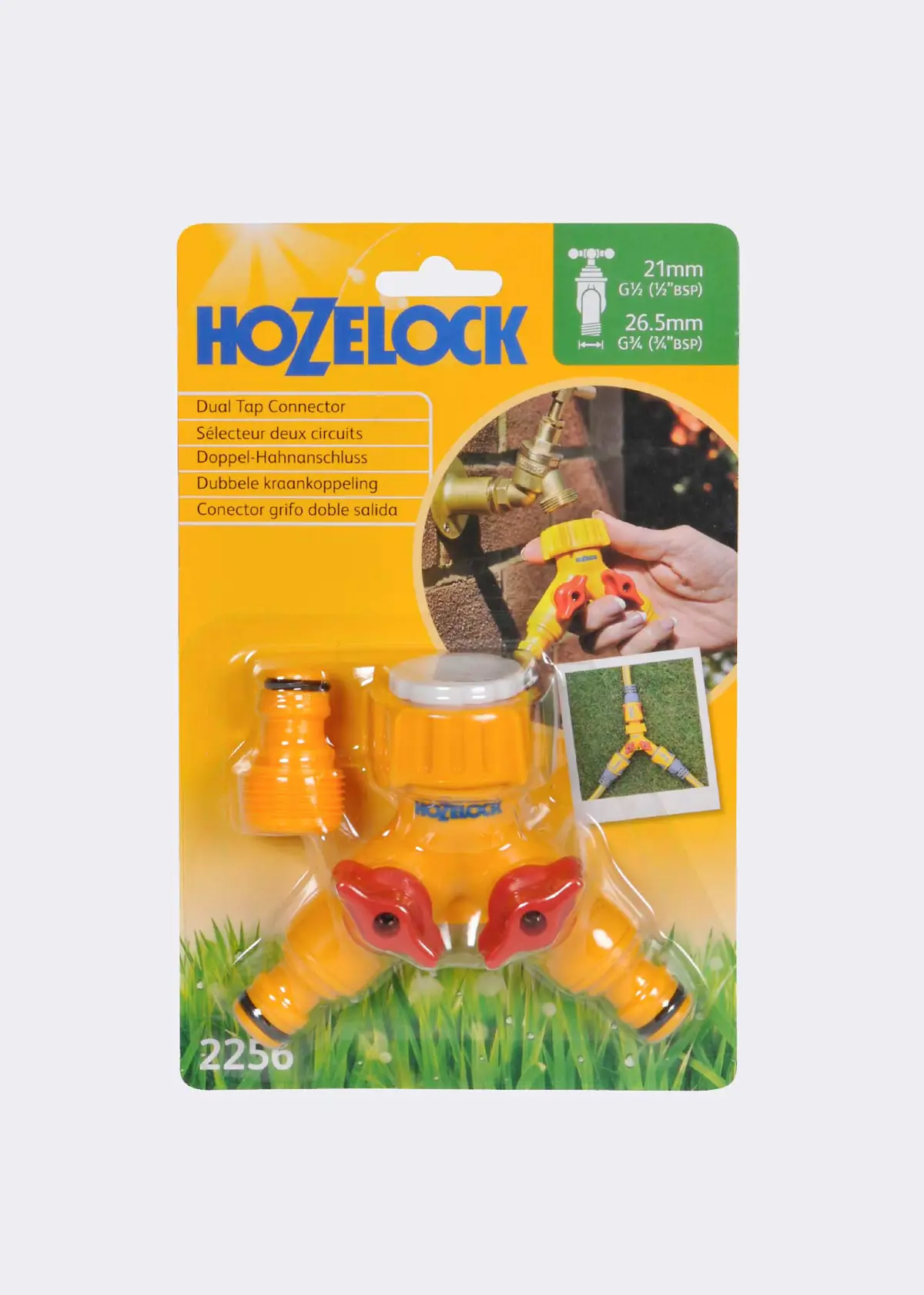 A photo of Hozelock Dual Tap Connector