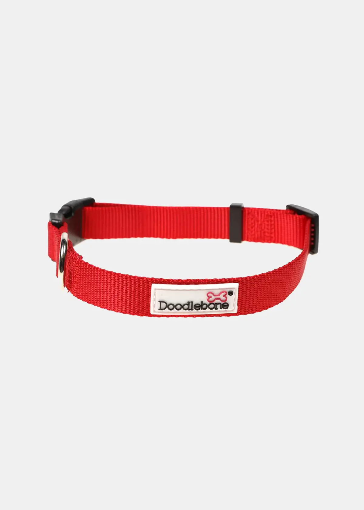 A photo of Doodlebone Originals Collar Ruby 1-2