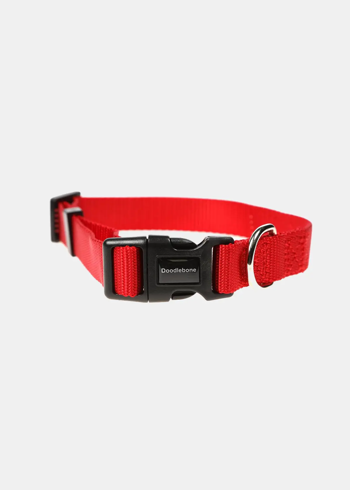 A photo of Doodlebone Originals Collar Ruby 1-2