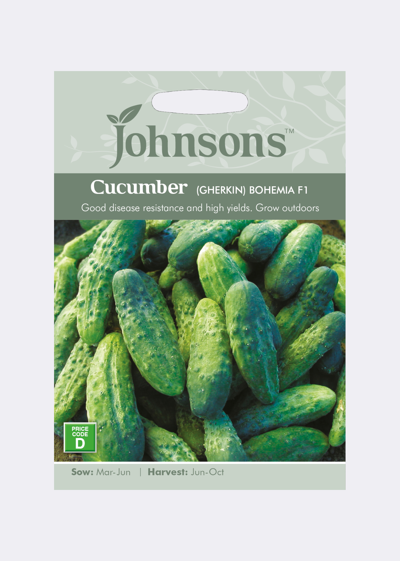 Cucumber (Gherkin) Bohemia F1 Seeds