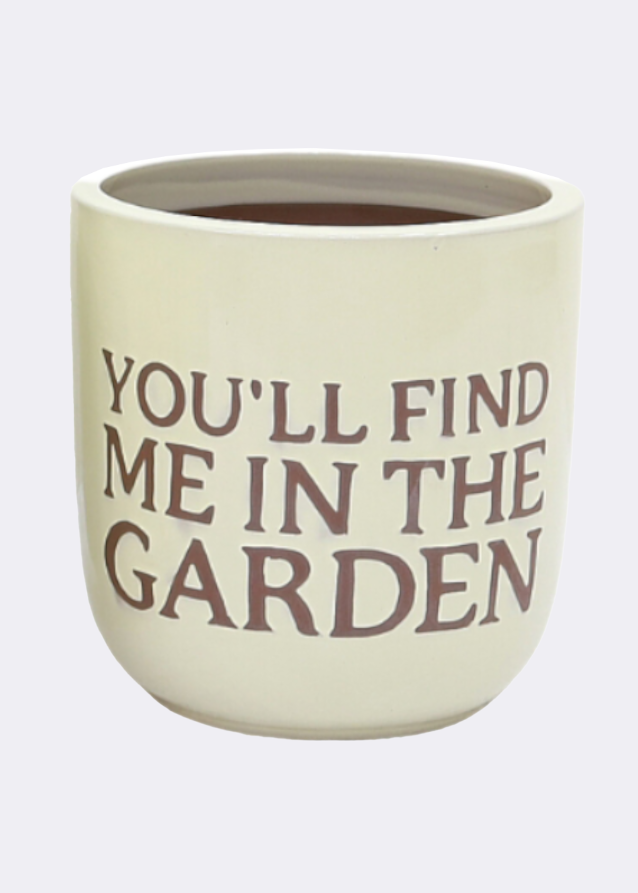 Emma garden pot 26cm yellow