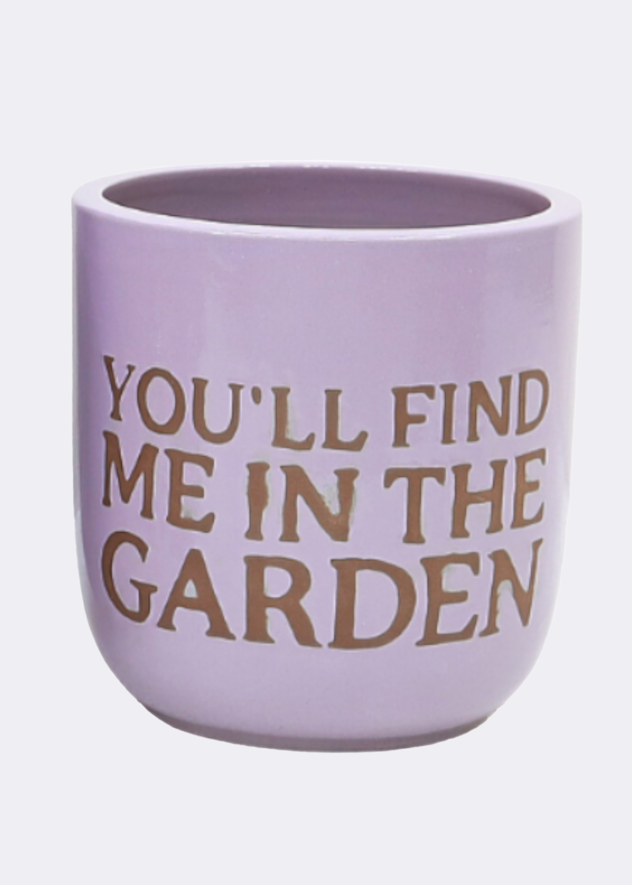 Emma garden pot 21cm purple