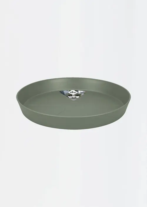 A photo of Elho Loft Urban Saucer 14cm Green