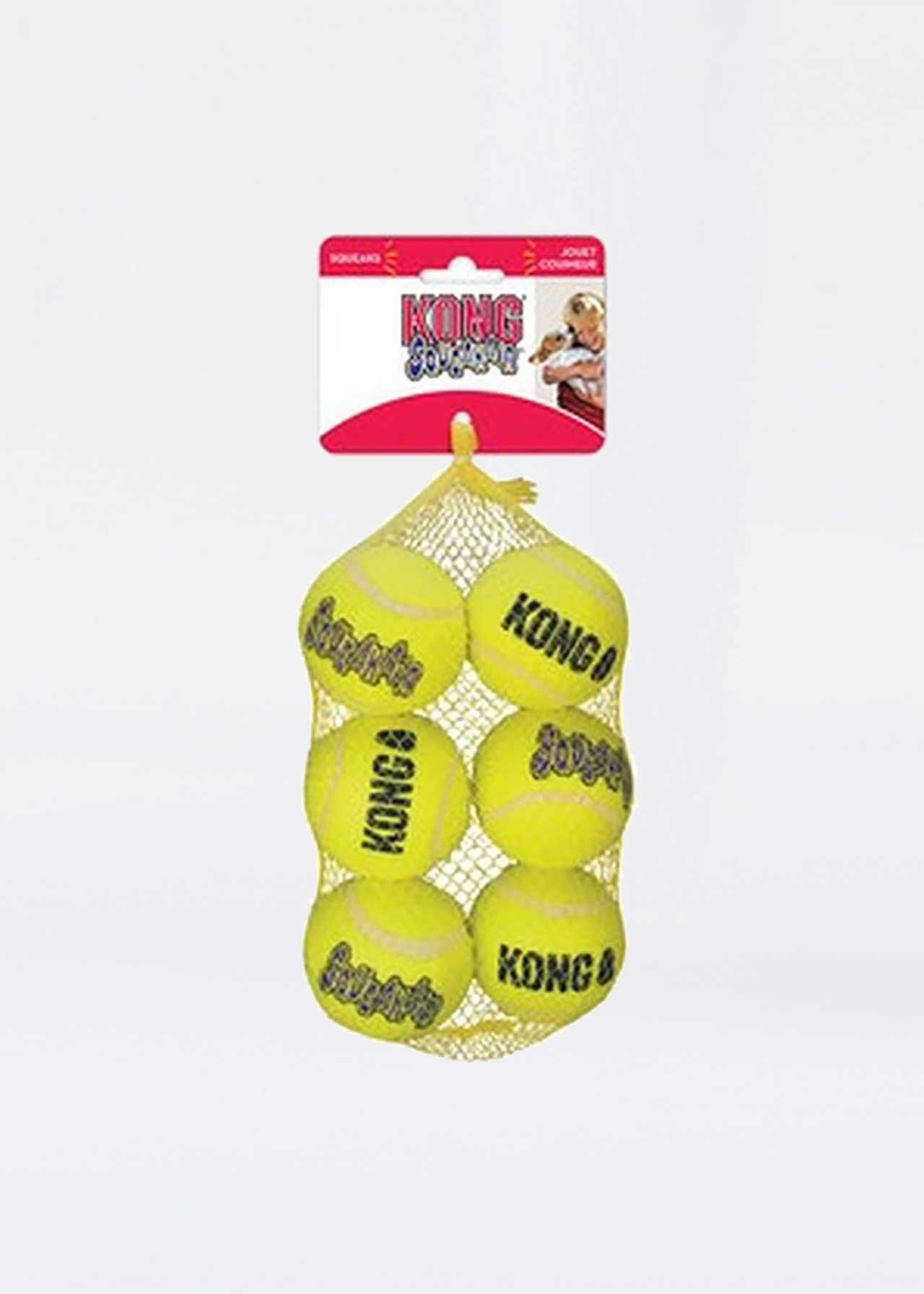 KONG SqueakAir Balls Medium 6pk