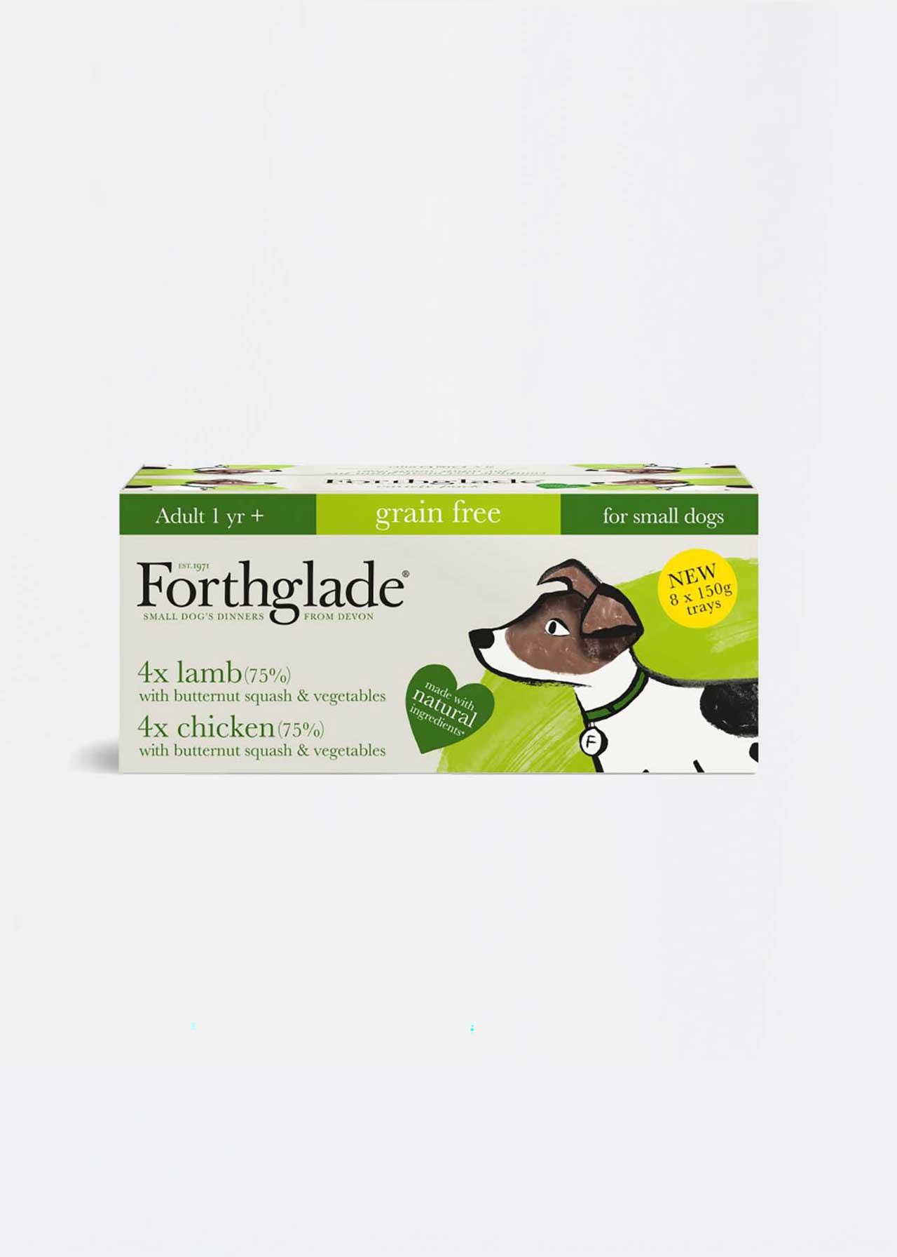 Forthglade Small Breed Variety Chicken & Lamb 8 x 150g