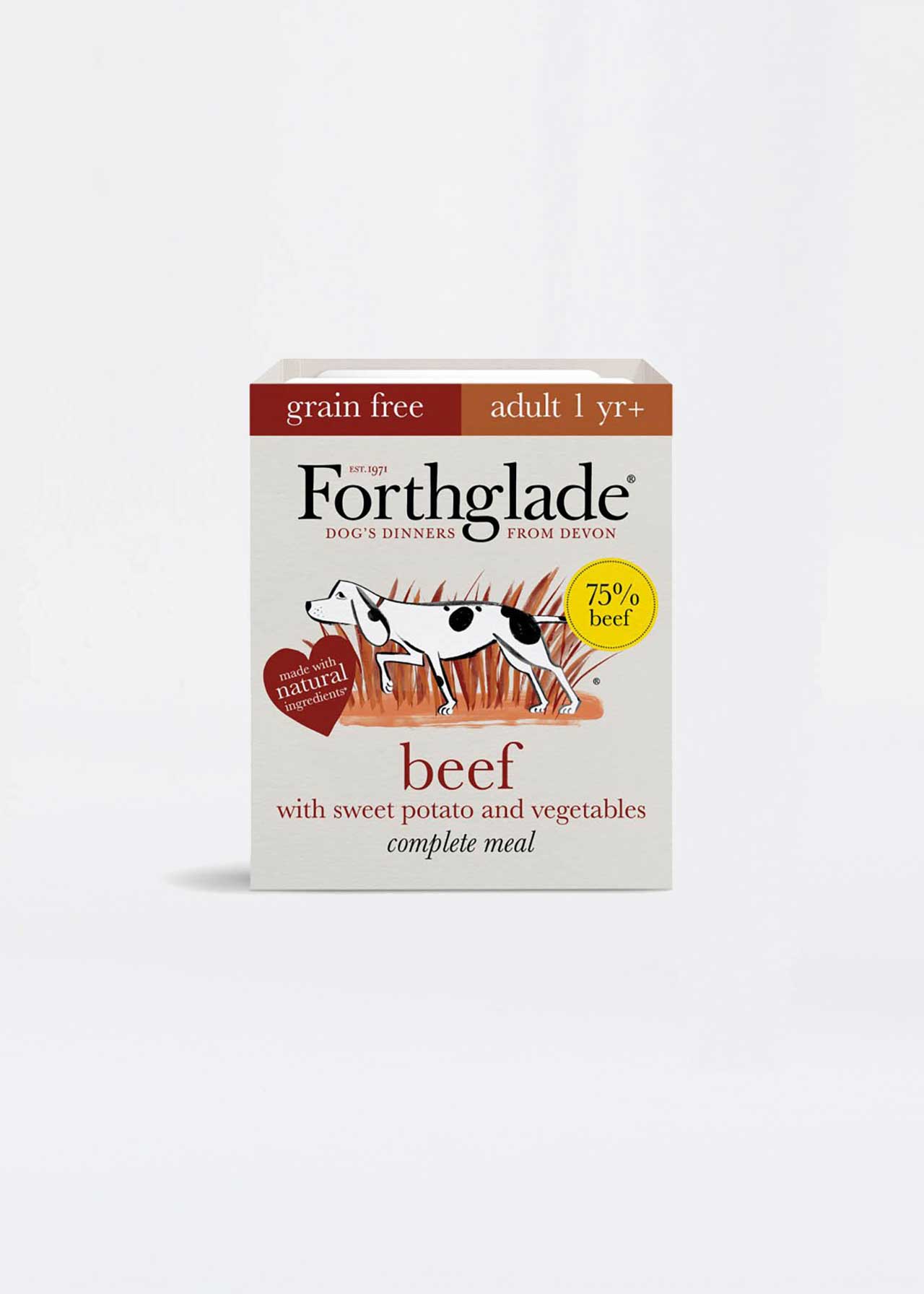 Forthglade Beef with S.Pot & Veg (Grain Free) 395g
