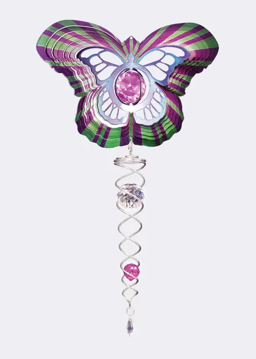 A photo of Crystal Butterfly Artist With Crystal Tail