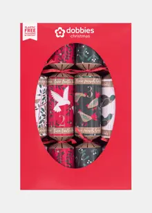 Pack Of 12 Dobbies 12 Days Of Christmas Crackers