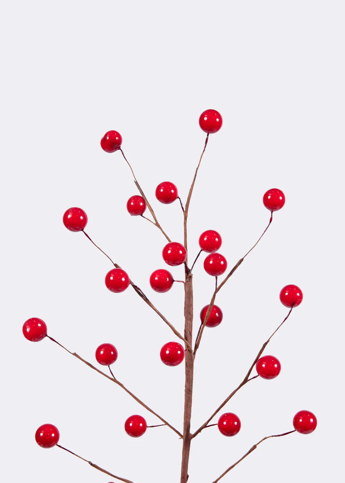 A photo of Faux Red Berry Stem 65cm