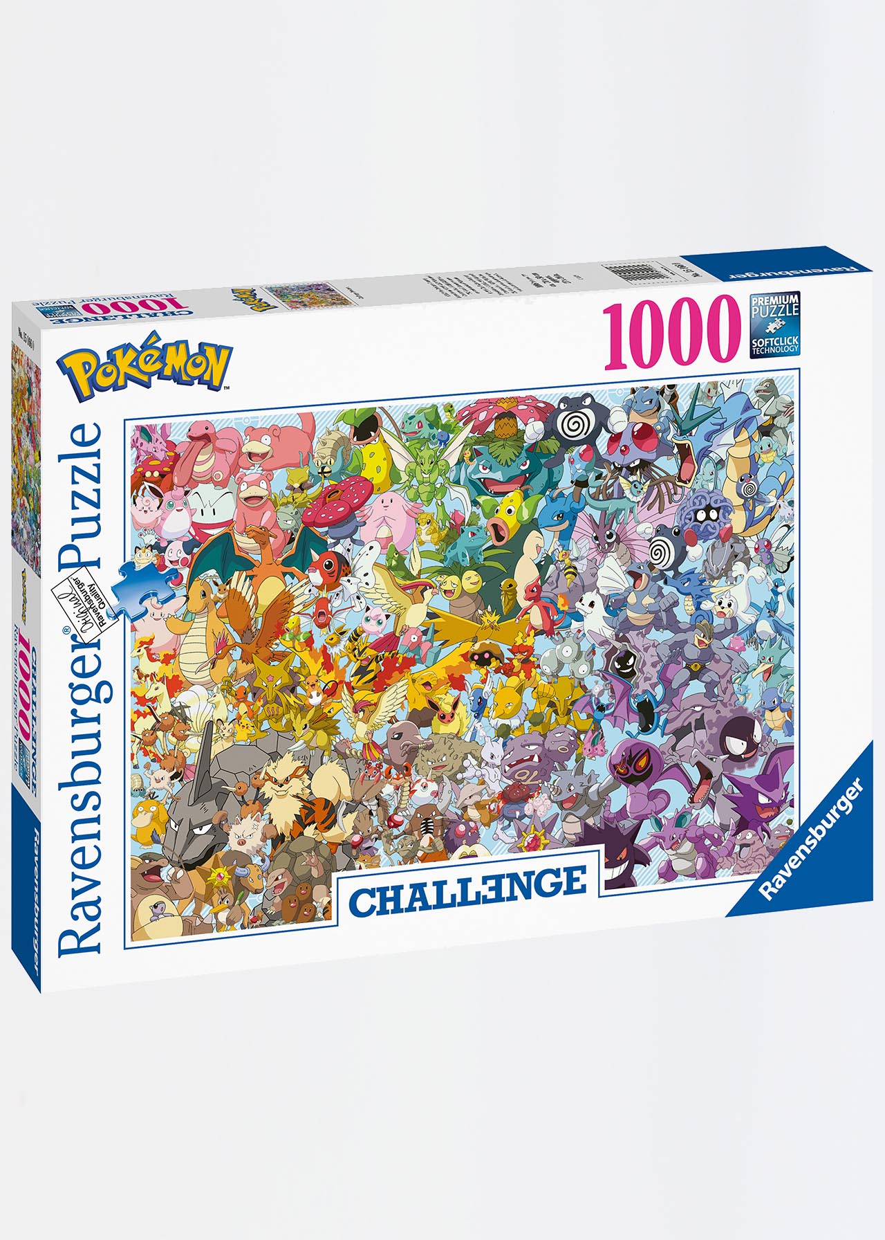 Pokemon 1000 piece Challenge Jigsaw Puzzle Dobbies Garden Centres
