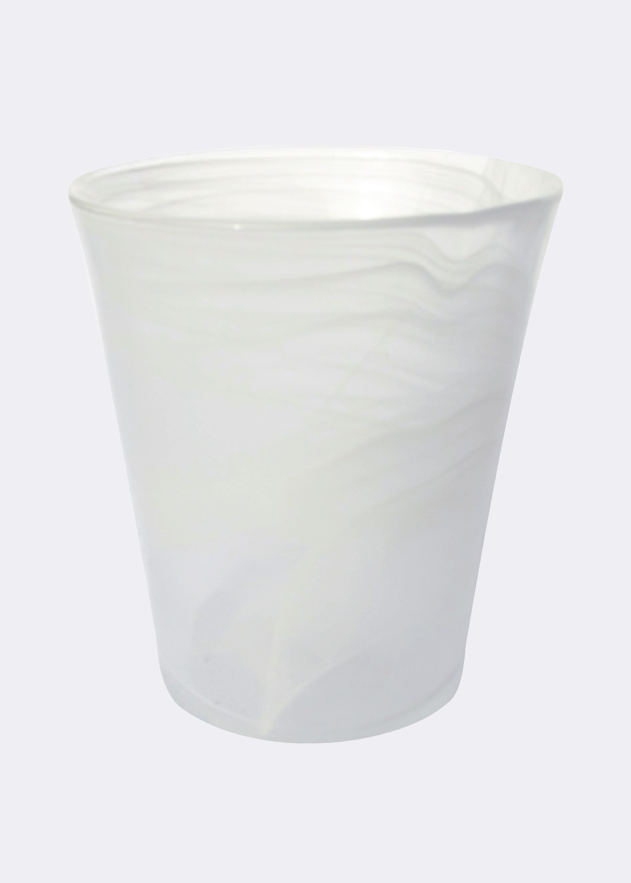 Flared orchid planter aqua 14.5cm