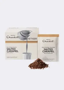 Hotel Chocolat Salted Caramel Hot Chocolate Sachets 10 Pack
