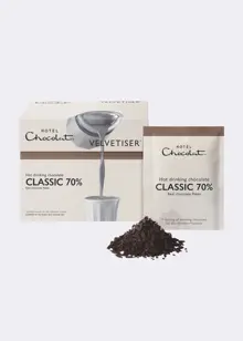 Hotel Chocolat Classic 70% Hot Chocolate Sachets 10 Pack