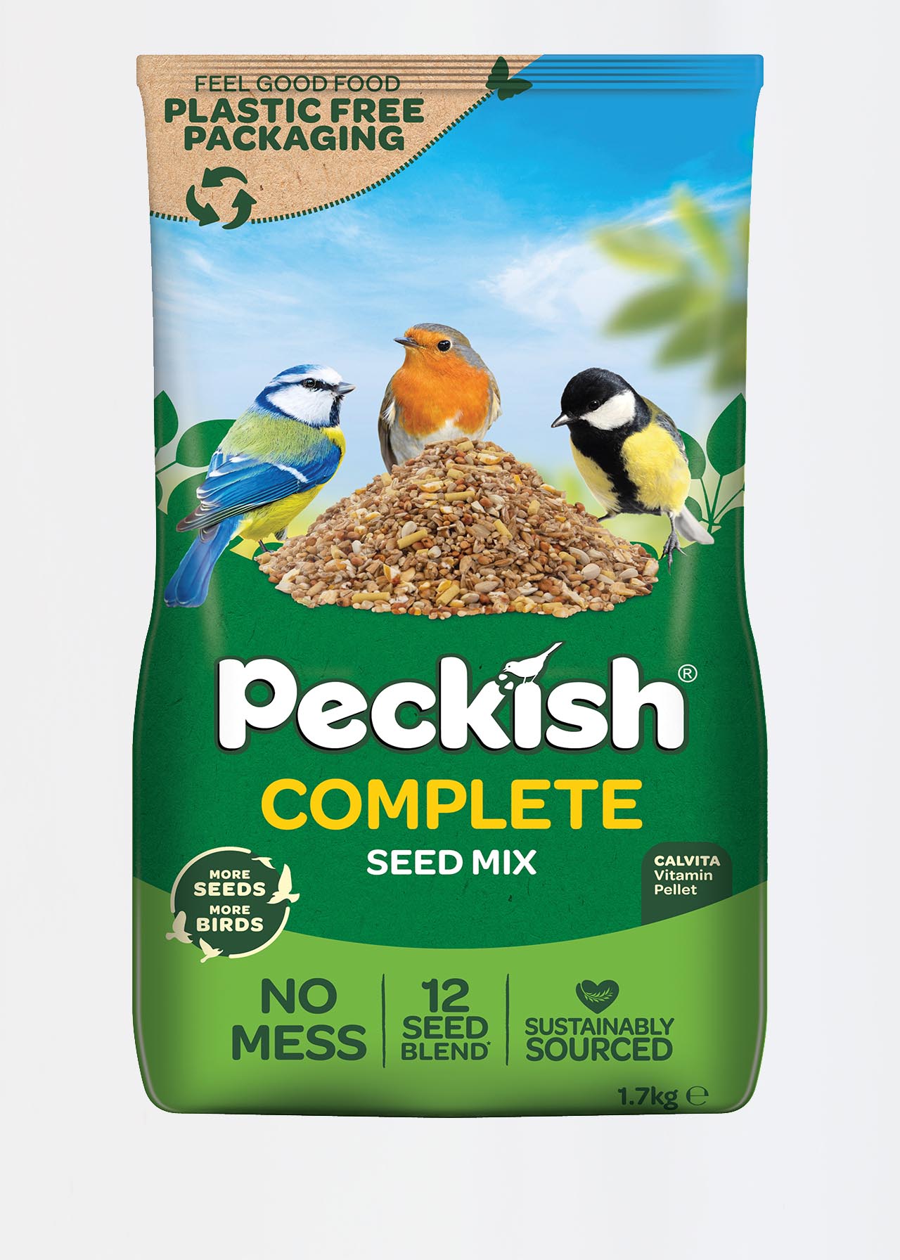 Peckish Complete Seed Mix 1.7kg Paper Bag