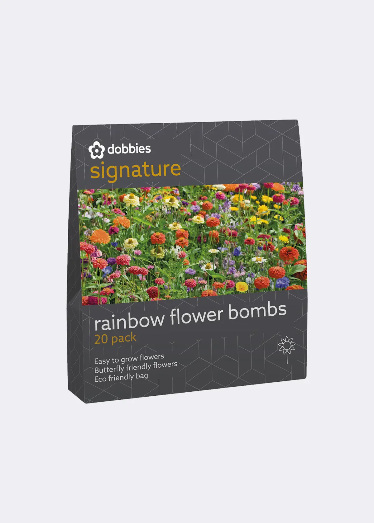 A photo of Dobbies Seed Bombs Rainbow