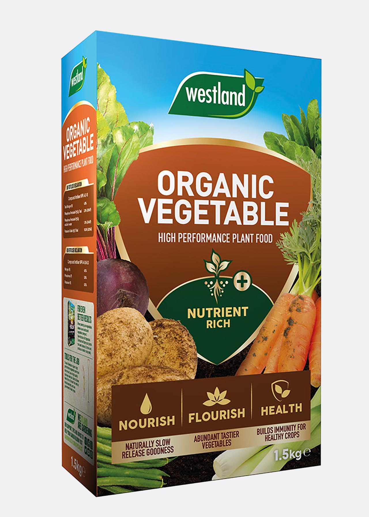 Westland Organic Vegetable Feed 1.5kg