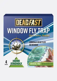 Pack of 4 Deadfast Fly Window Traps