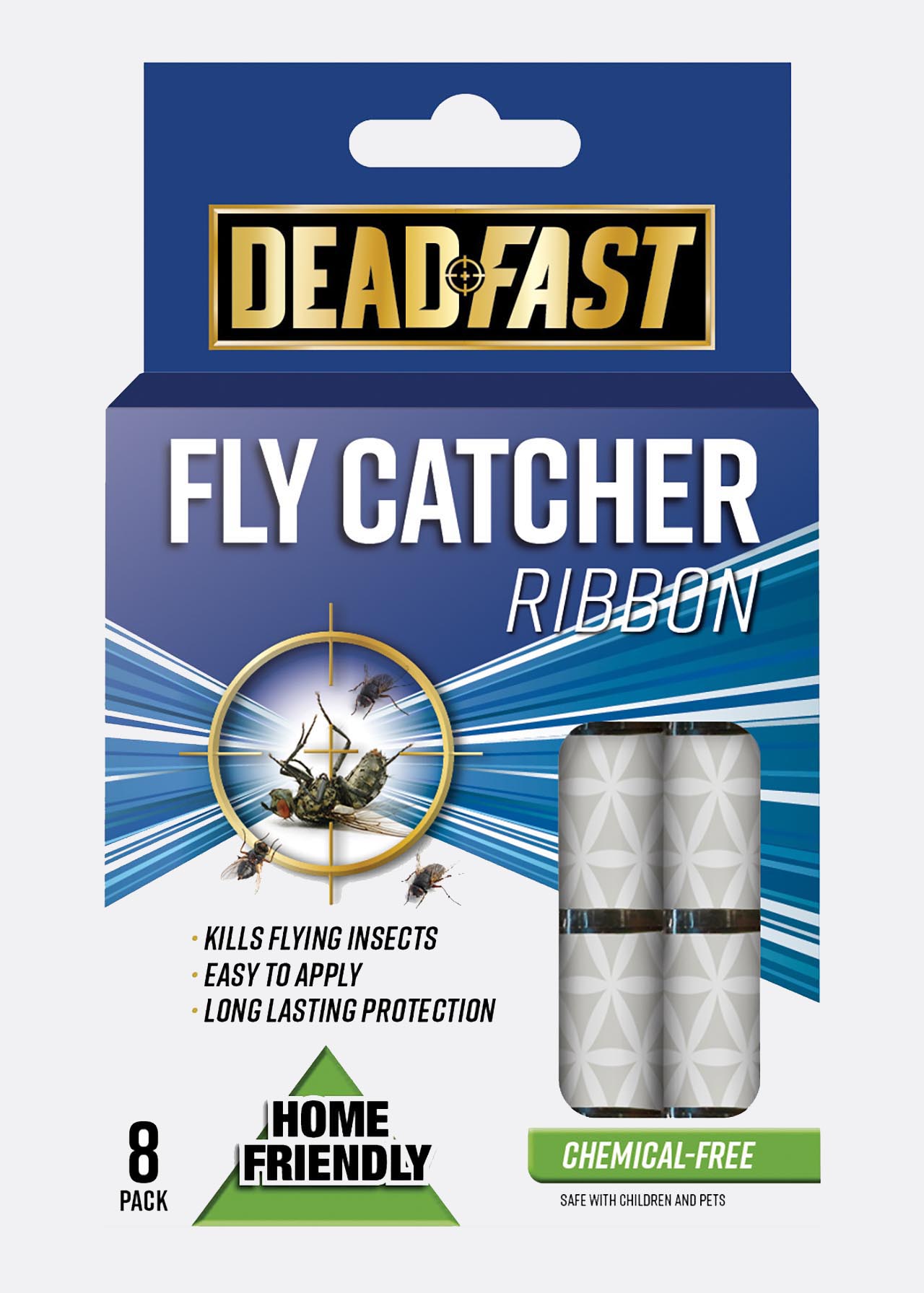 Pack of 8 Deadfast Fly Catcher Ribbons