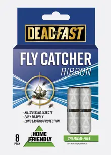Pack of 8 Deadfast Fly Catcher Ribbons