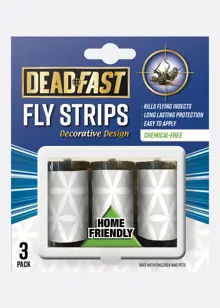 Pack of 3 Deadfast Fly Strips