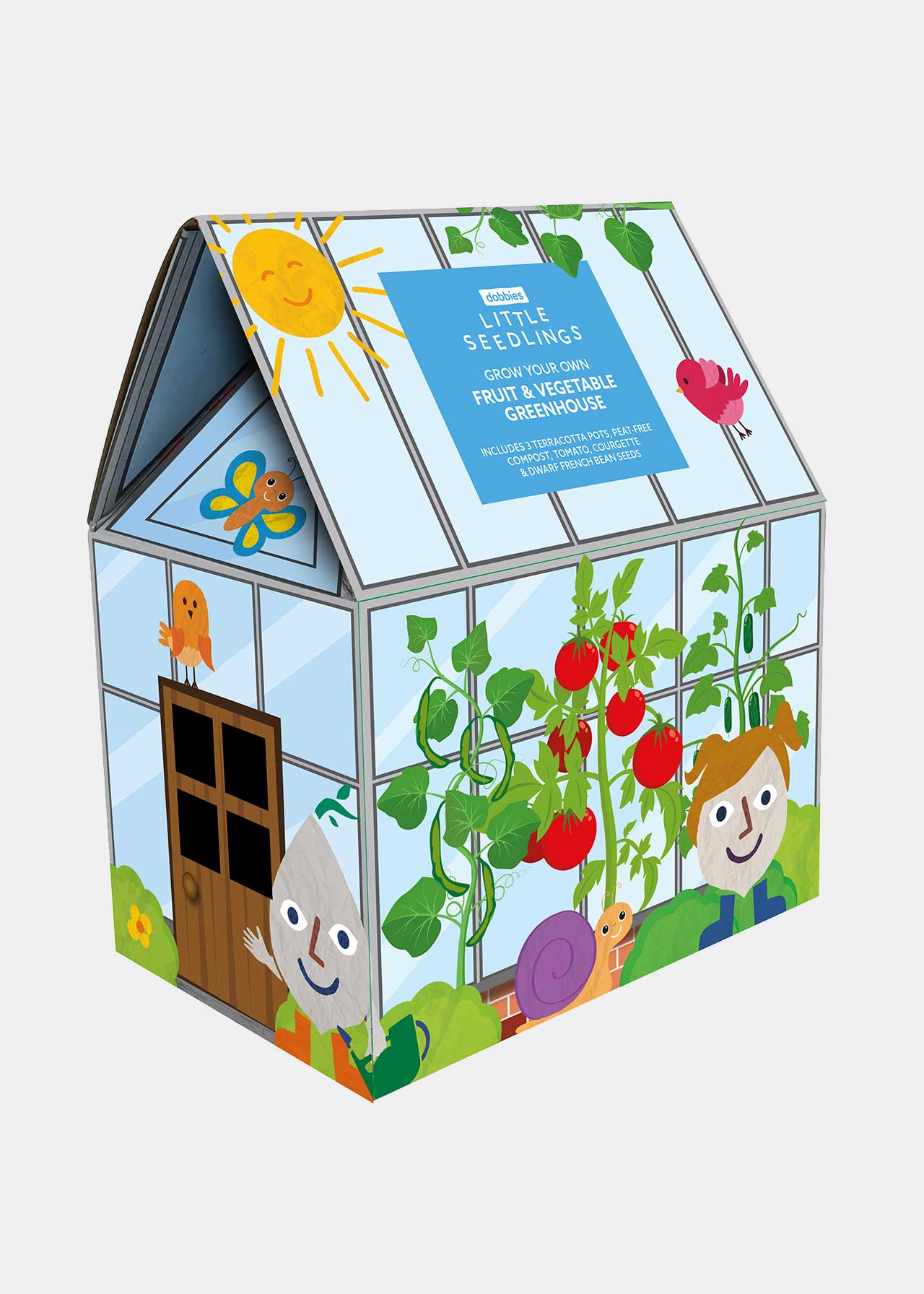 Little Seedlings GYO Greenhouse Starter Kit