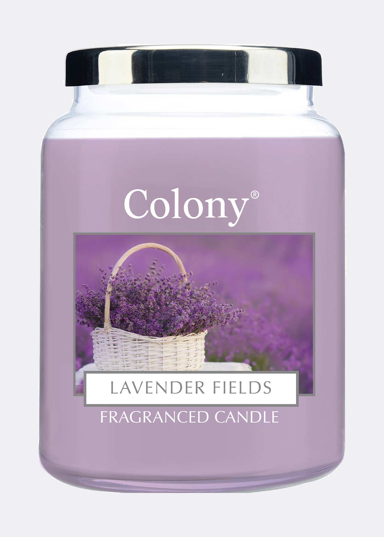 Lavender Fields Candle Large Jar Dobbies Garden Centres