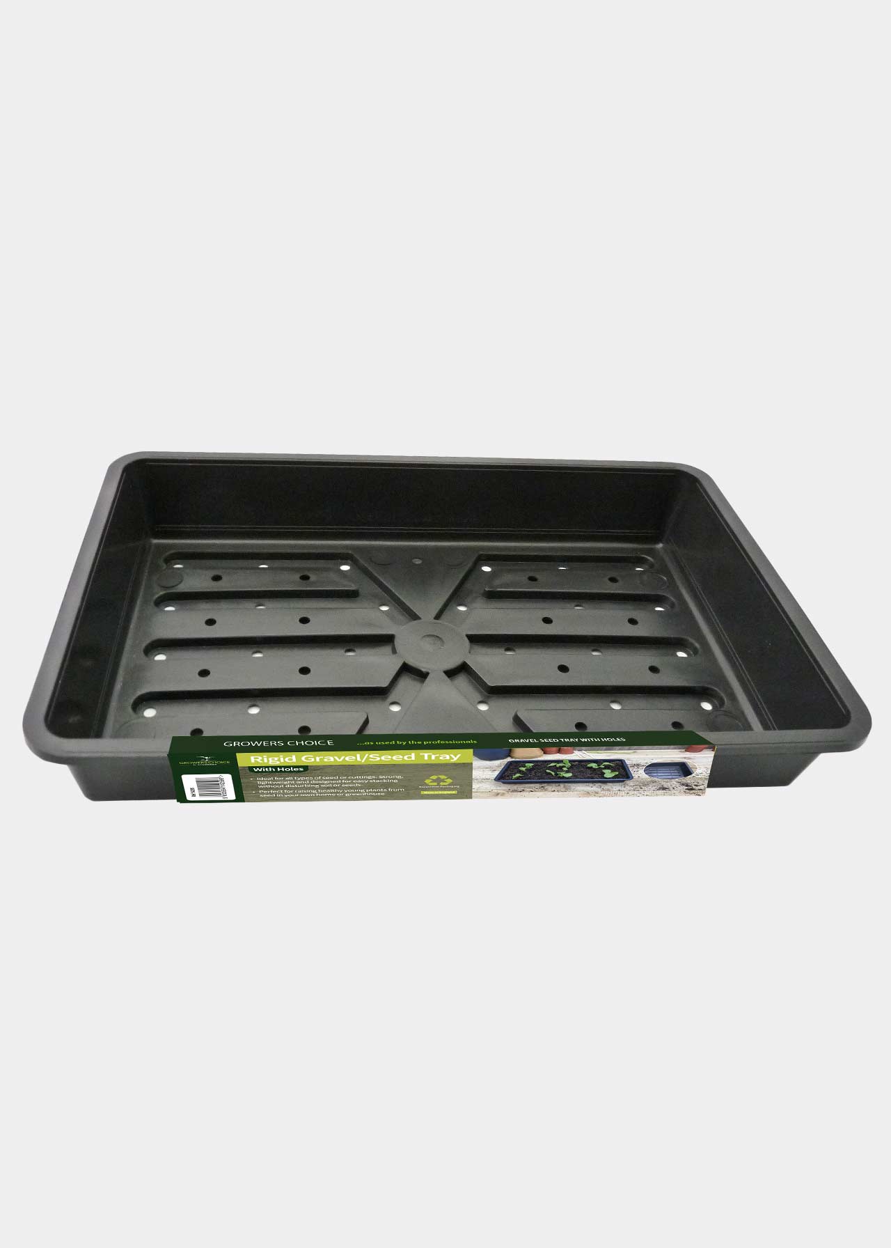 Rigid Seed Tray Black