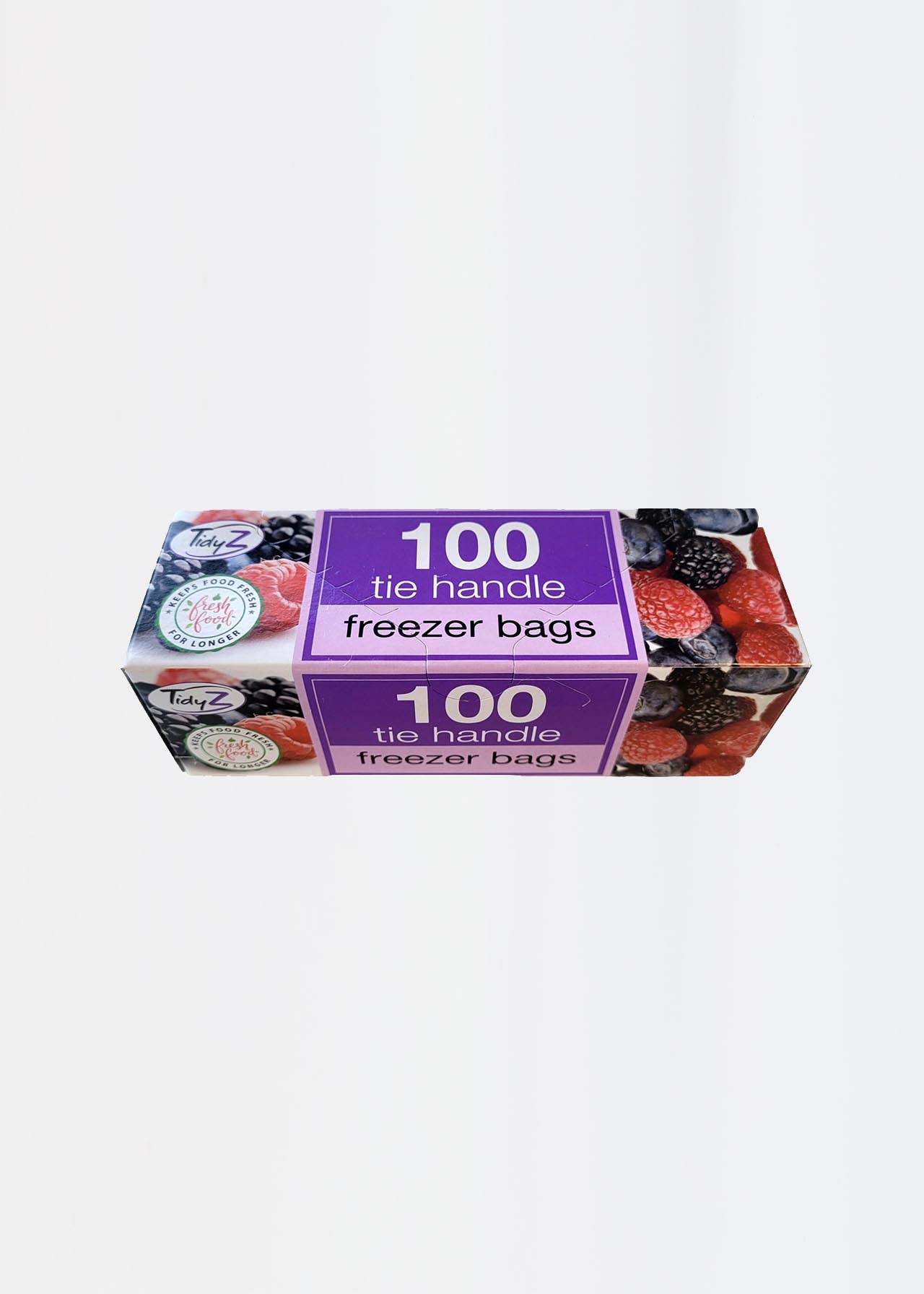 Tidyz Freezer Bags Tie Handle Pack Of 100