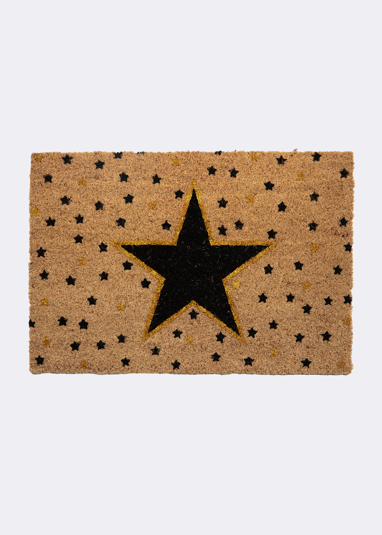 'Star' Printed Doormat 60x40cm