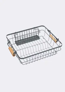 Anti-Rust Dish And Cutlery Drainer 43 x 36 x 12cm