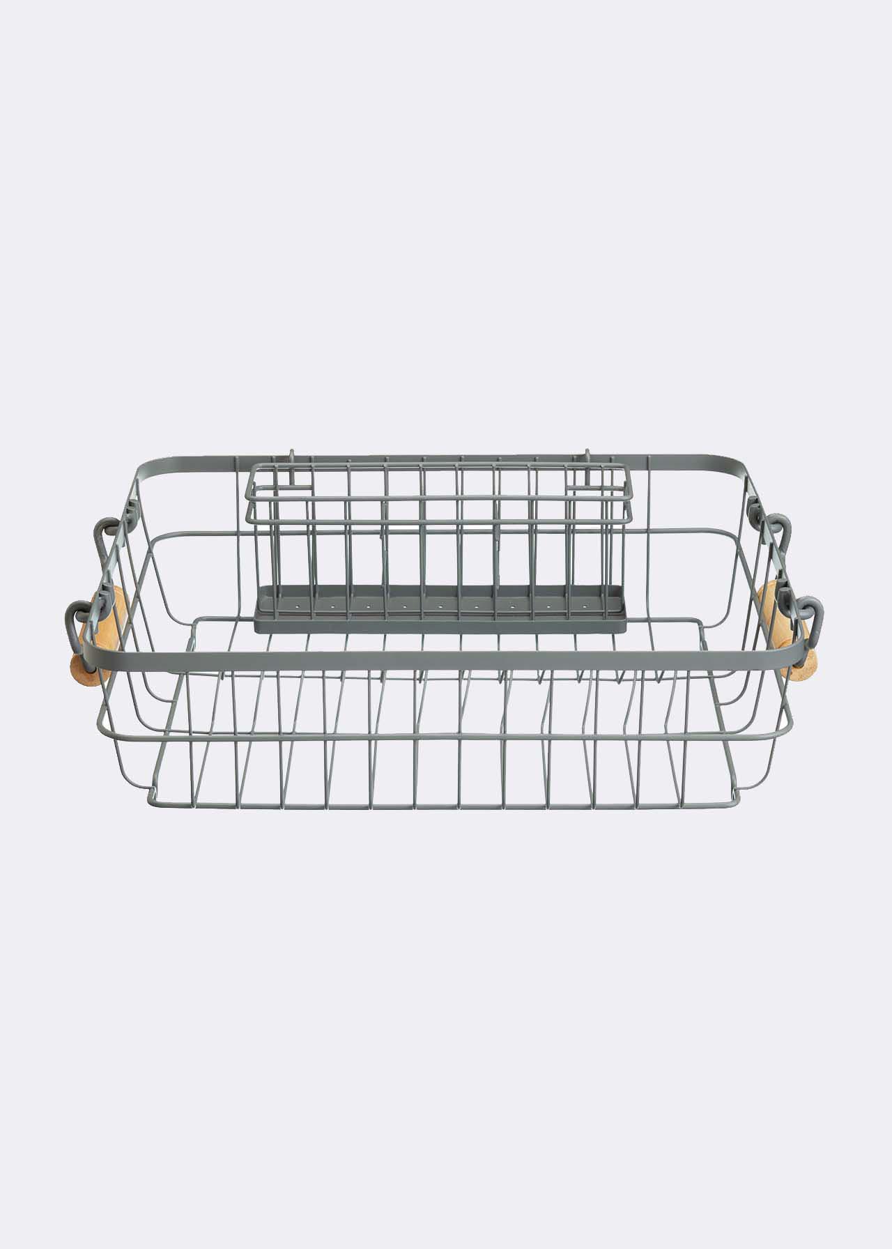 Anti-Rust Dish And Cutlery Drainer 43 x 36 x 12cm