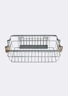 Anti-Rust Dish And Cutlery Drainer 43 x 36 x 12cm