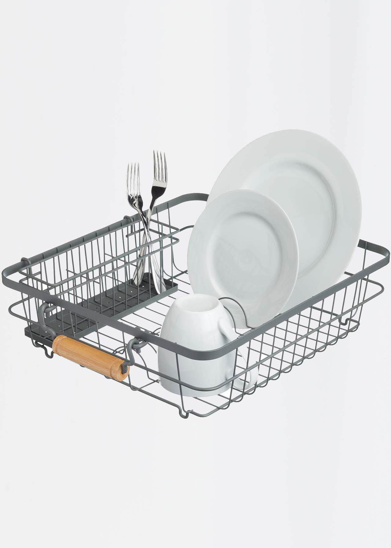 Anti-Rust Dish And Cutlery Drainer 43 x 36 x 12cm