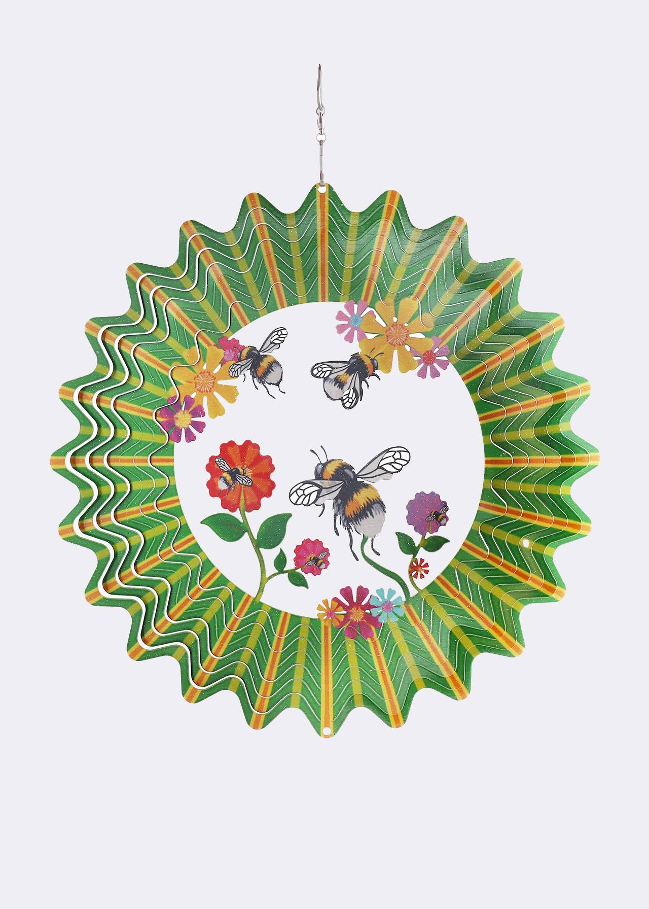 3D Bee 12 Wind Spinner