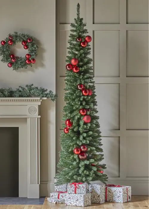 7ft Aspen Artificial Pencil Christmas Tree