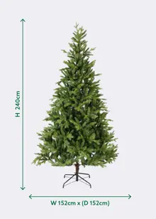 8ft Benmore Pine Artificial Christmas Tree