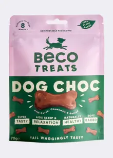 Beco Carob Chocolate Dog Treats 70g