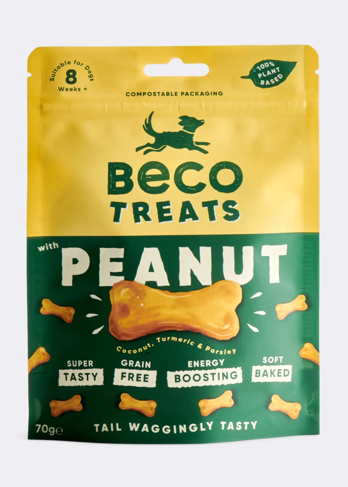 A photo of Beco Peanut Dog Treats 70g