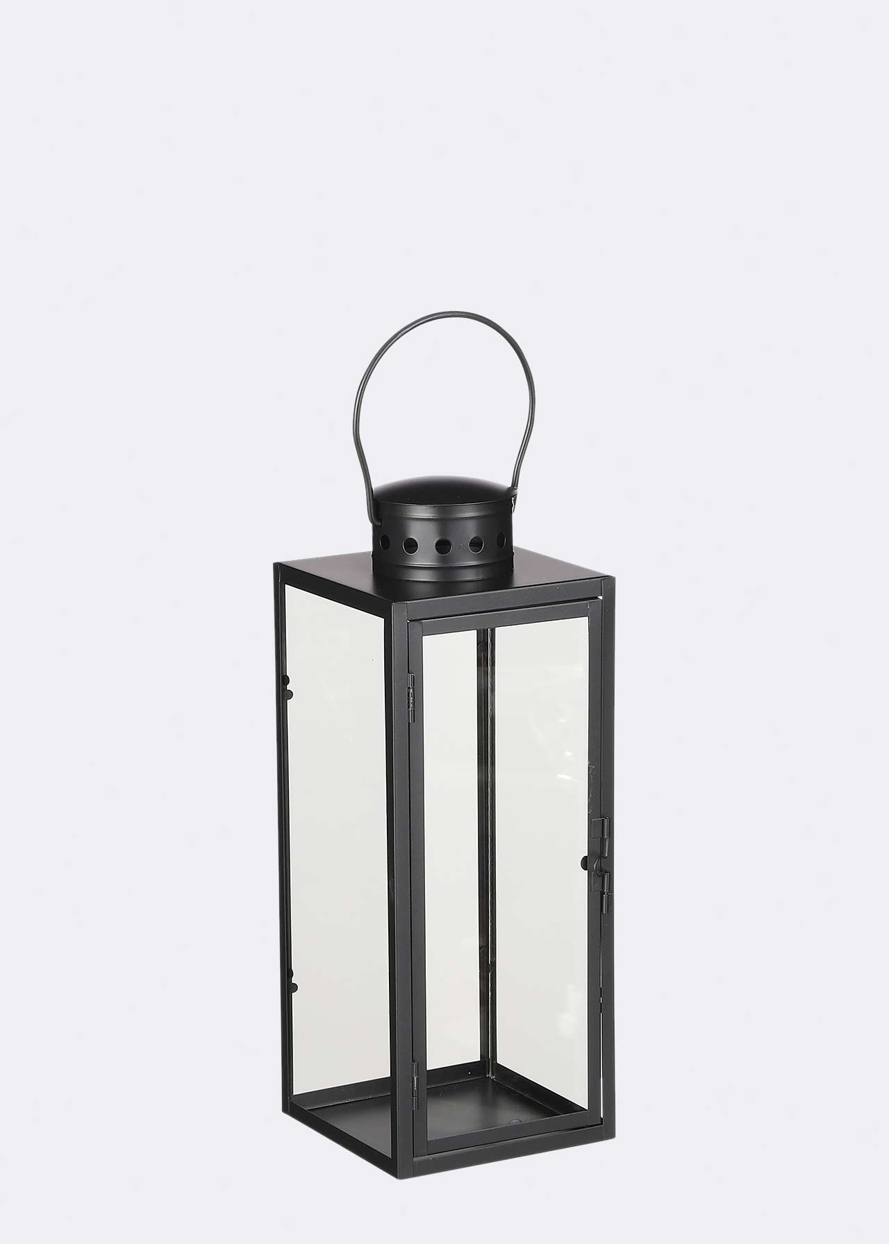 Black Arzilla Lantern 34cm Dobbies Garden Centres