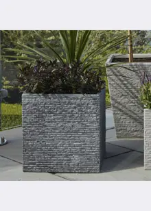 Slate Planter Square 38cm